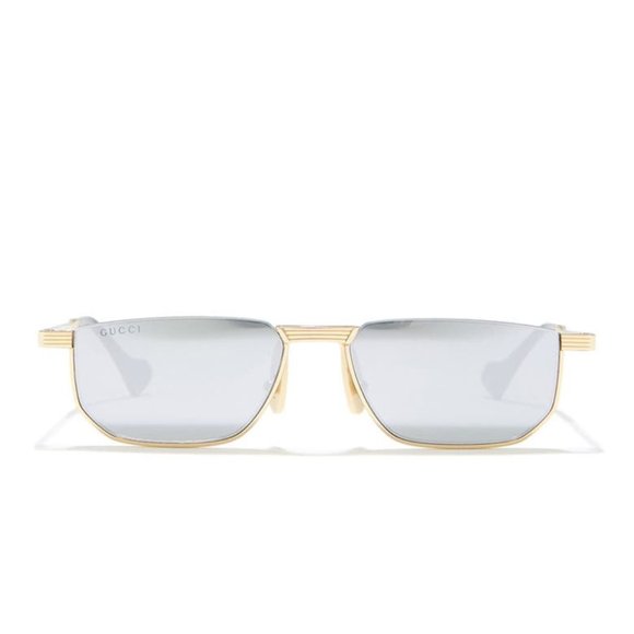NWT!! GUCCI 52mm Rectangle Sunglasses - Picture 1 of 13